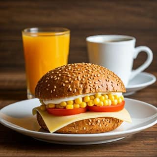 Cheese Sweet Corn Sandwich