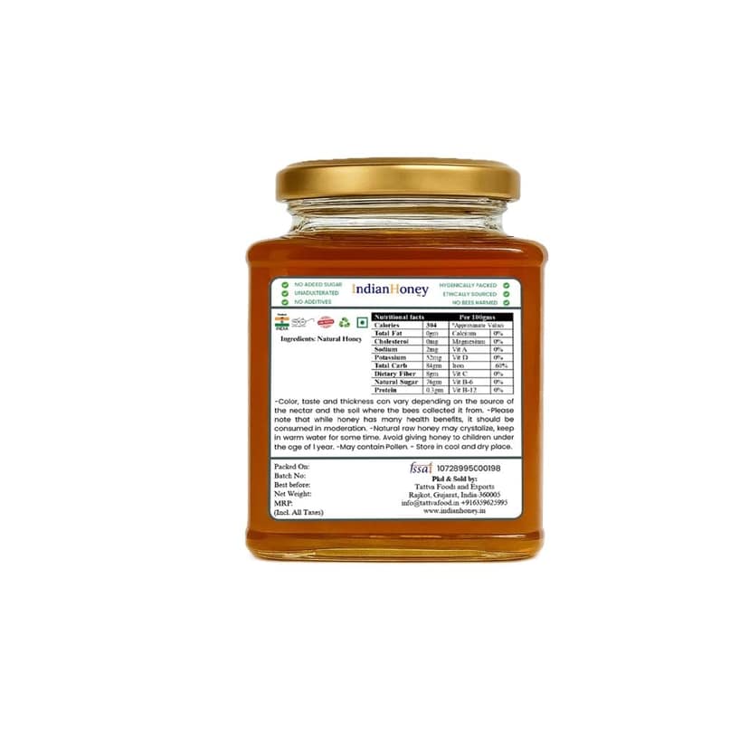 IndianHoney Enjoy The Golden Goodness Of Acacia Natural Honey For A Delicious And Nutritious Treat view 2