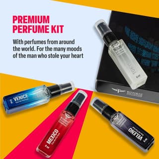 Bombay Shaving Company Premium Men’s Fragrance Set – 4 x 8ml Eau de Parfum (EDP)
