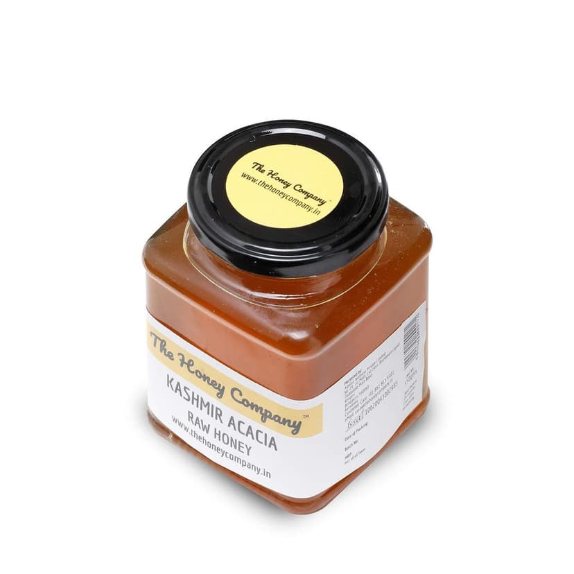 The Honey Company Kashmir Acacia Raw Honey 550g 100% Pure Natural Raw Unprocessed Unheated Unpasteurised Unfiltered view 2
