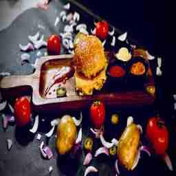 Amul cream burger