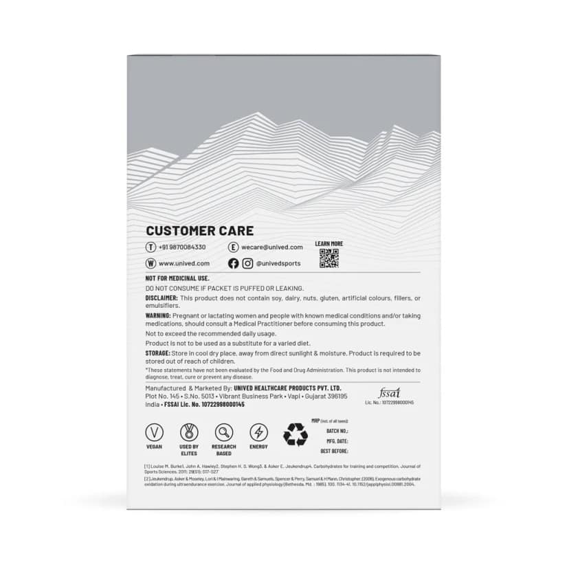 Unived Elite Gel 180 for Quick Energy, Stamina & Recovery Caramel Latte view 2