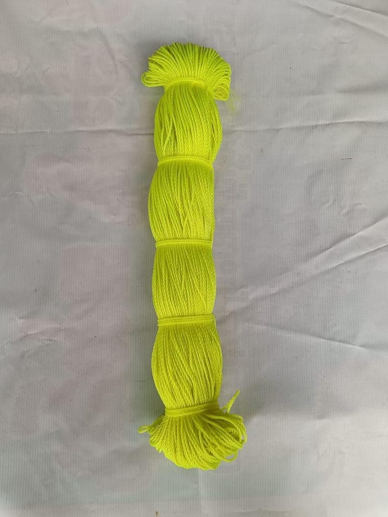 1000 Feet of High Visibility Twisted Polypropylene Twine - 3/16" Diameter - Yellow view 2