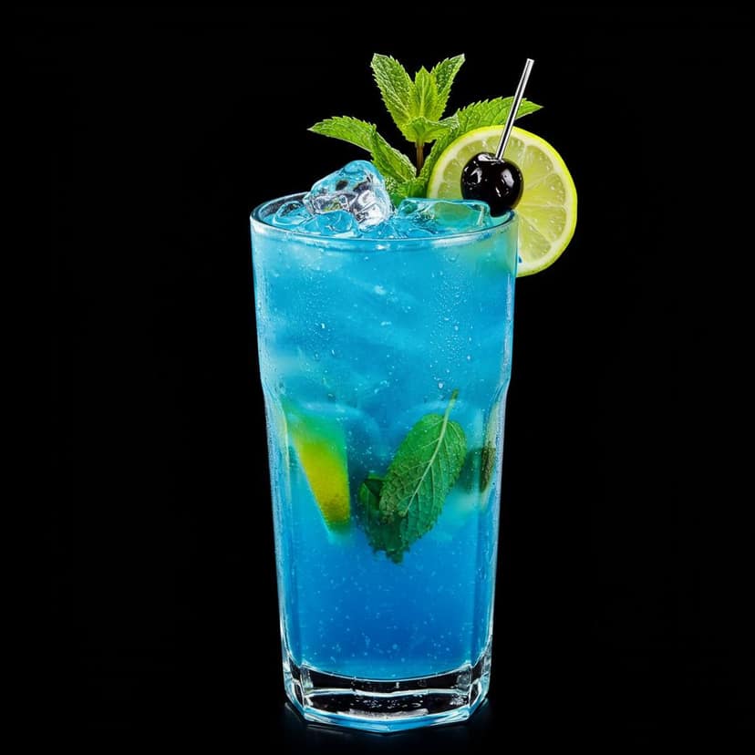Blue Curacao Mojito