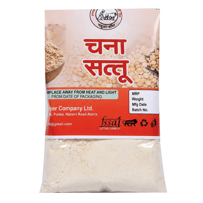 Chana Sattu Roasted Gram Flour - 500 gram view 2