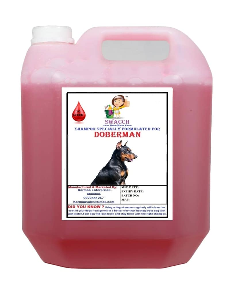 Swacch Shampoo Specially Formulated for Doberman (10 Litre) Jasmine view 2