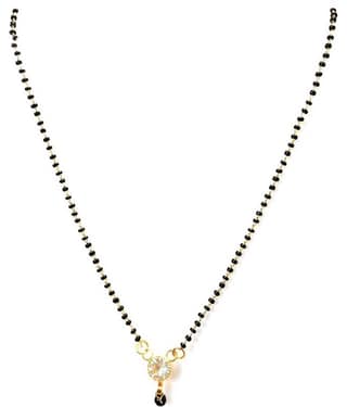 Astrodidi - Golden Mangalsutra ( Pack of 1 )
