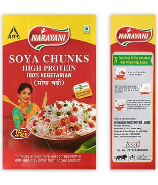 Narayani Spices Soya Chunks (Wadi) 200 gm
