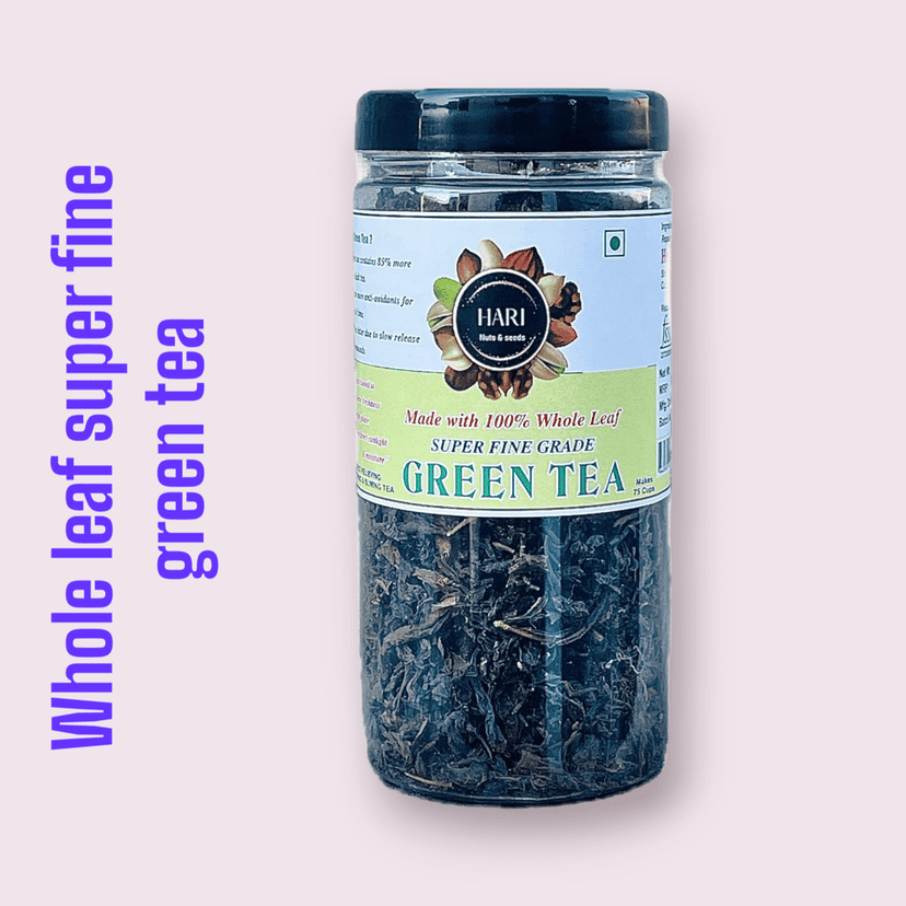 Whole Leaf Super Fine Grade Green Tea - 100 gm view 2