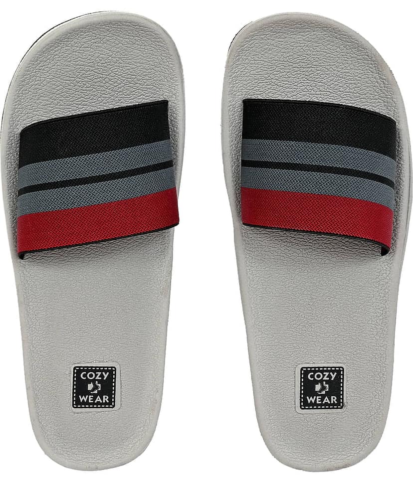 Cozy Wear Navy Blue Men's Slide Flip Flop