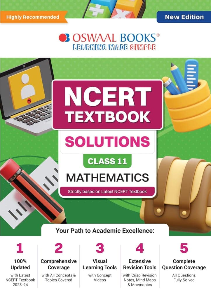 Oswaal NCERT Textbook Solutions Class 11 Mathematics | For Latest Exam Oswaal Editorial Board