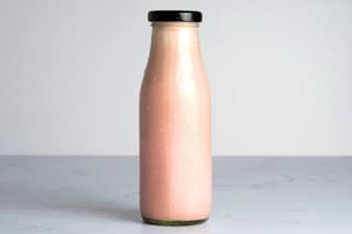 Rose milkshake