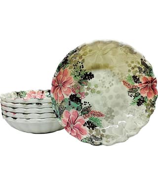 Laserbot Ceramic Mixing Bowl 6 Pc