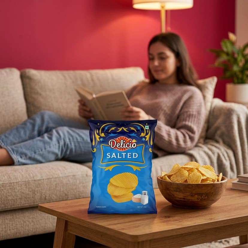 Delicio Salted Chips view 2
