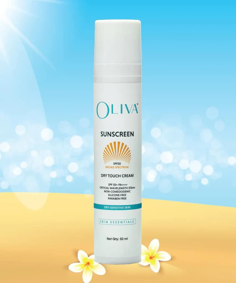 Oliva Sunscreen Dry Touch Cream 50ml