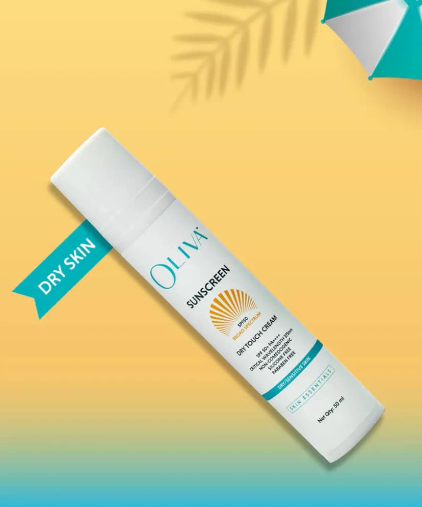 Oliva Sunscreen Dry Touch Cream 50ml view 2