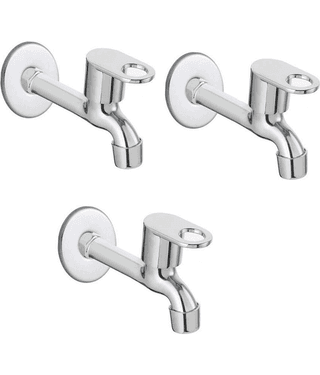 Bathfax Steel Bathroom Tap (Bib Cock)