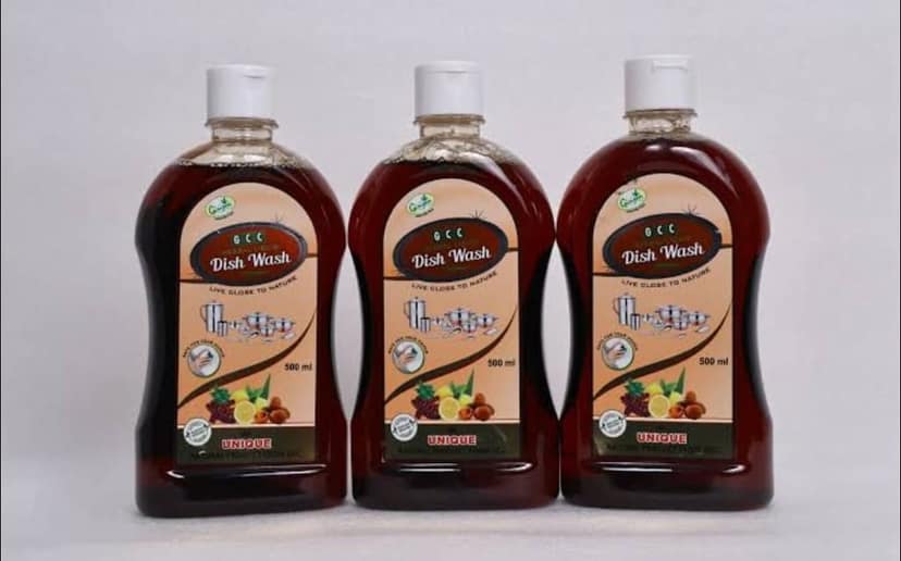 GCC Herbal Liquid Dish Wash - 500ml - Natural & Effective view 2