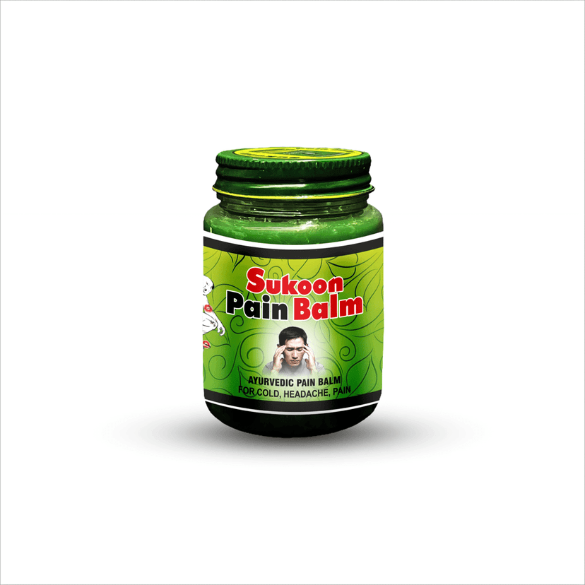 Mahida & Sons Sukoon Pain Balm – 100g | Herbal Relief for Headache, Cold & Body Aches | Soothing & Fast-Acting Formula view 2