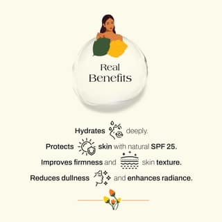 ashpveda Ultra Hydration Radiance Cream with Natural SPF 25