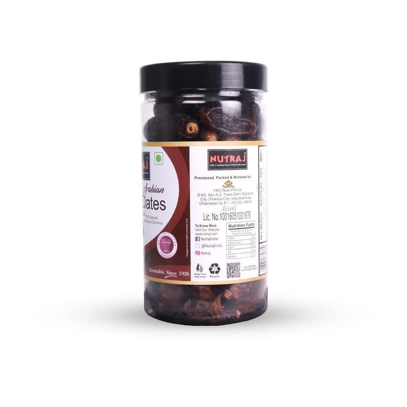 Nutraj Super Arabian Dates Jar 500g view 2