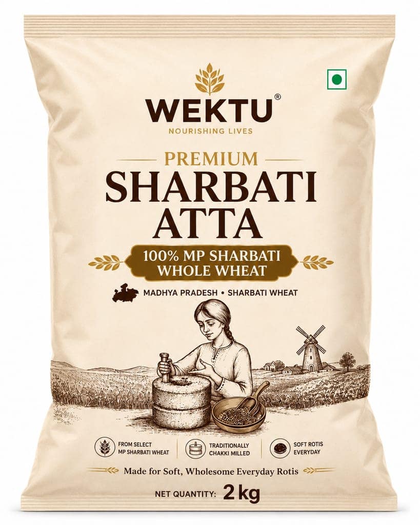 Premium Sharbati Whole Wheat Atta