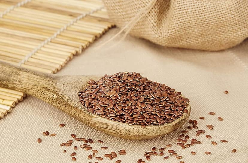 Flax Seeds (Alsi) High Protein, Rich in Omega 3, Gluten Free, Superfood 500g Pack view 2