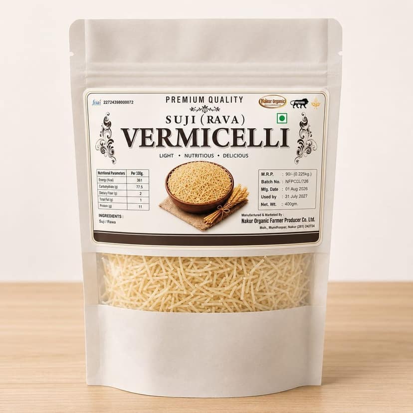 Vermicelli (Suji - Rava)