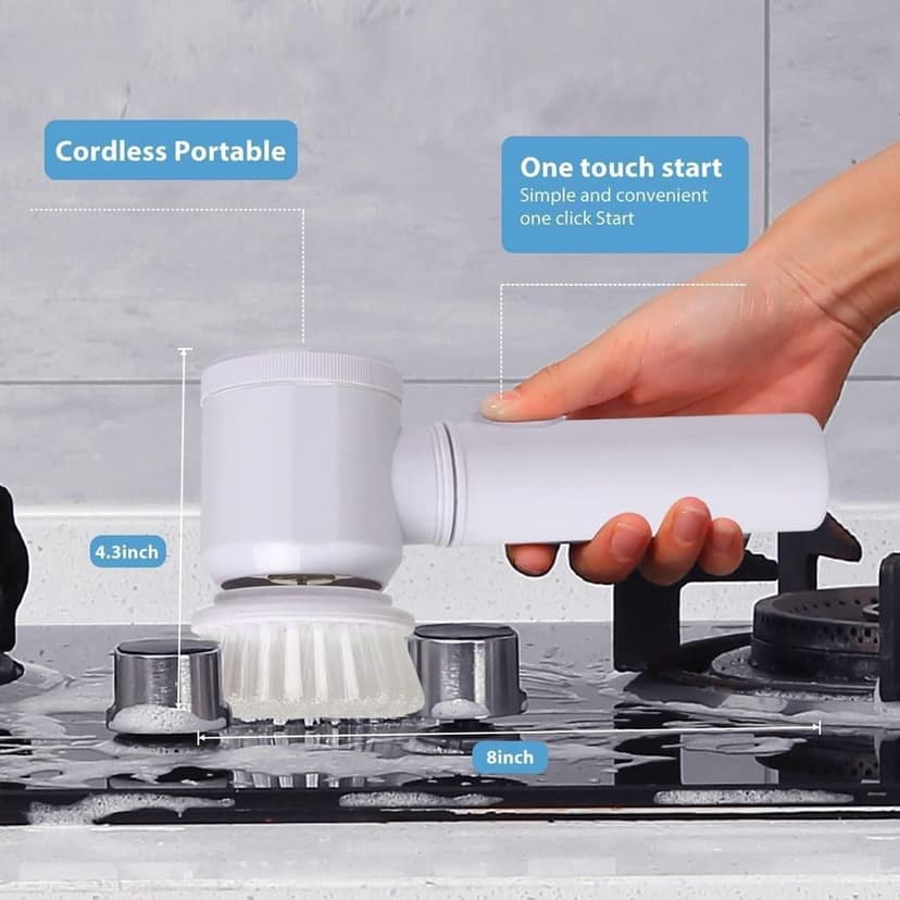 5 in 1 Handheld Kitchen Cleaning Brush view 2