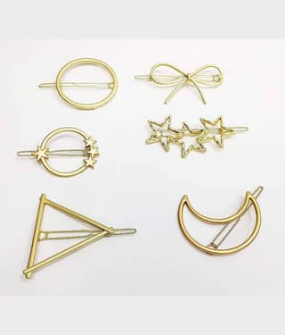 A Creations Gold Party Hair Clip