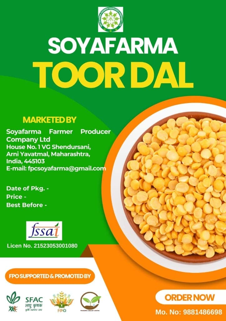 Toor Dal (Split Pigeon Peas) view 2