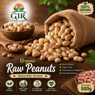 Organic Raw Peanuts - Naturally Grown