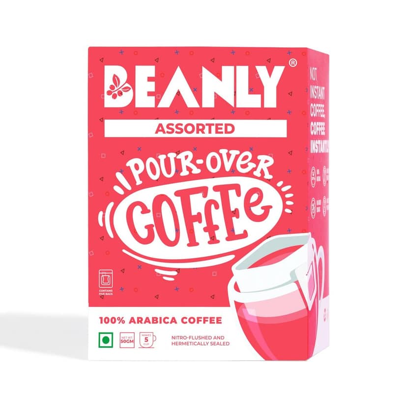 Beanly Pour-Over Coffee Assorted Pack view 2