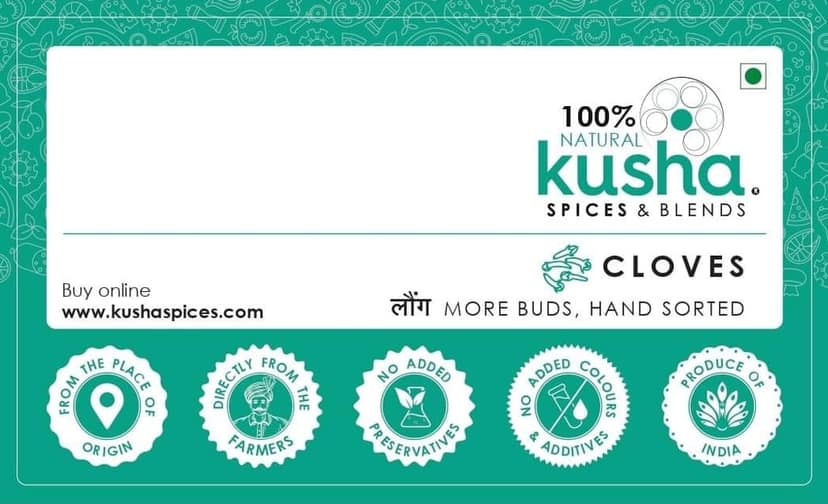 Kusha Spices Whole Cloves view 2