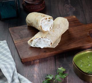 Malai soya tikka roll