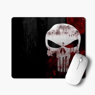 Skeleton Head Printed Mouse pad for PC / Printed Mouse Pad – Gaming Mouse Pad for Laptop/Computer (Gifts for Men/Women/Girl/Boys)( Pack of 1 )