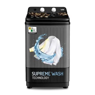 VW V8 SupremeWash 8.5 kg Semi - Automatic Top Load Washer, Wings Pulsator wash method