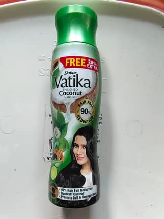 Dabur vatika enriched coconut hair oil