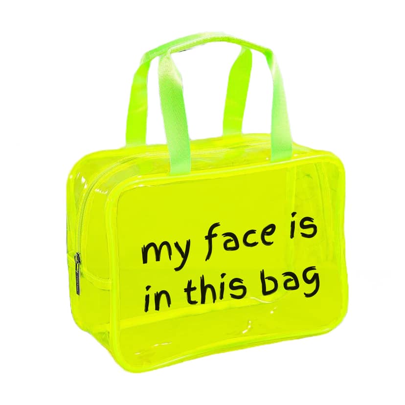 Makeup Pouch - My Face Is In This Bag view 2