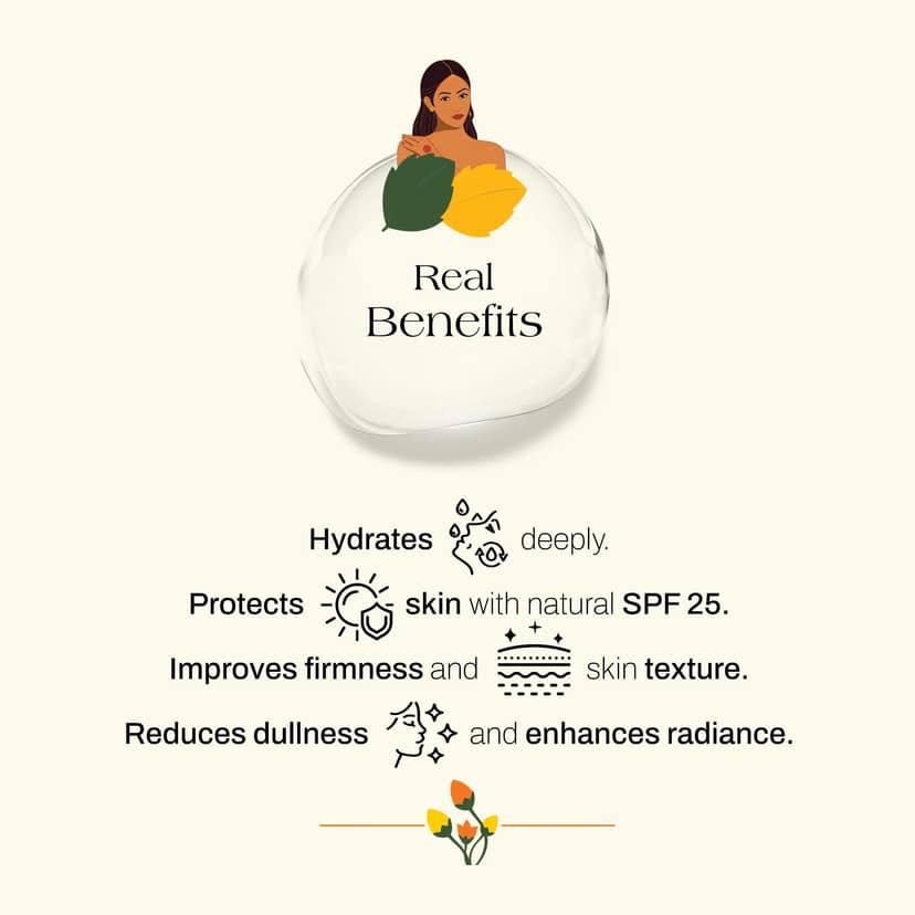 ashpveda Ultra Hydration Radiance Cream with Natural SPF 25 view 2