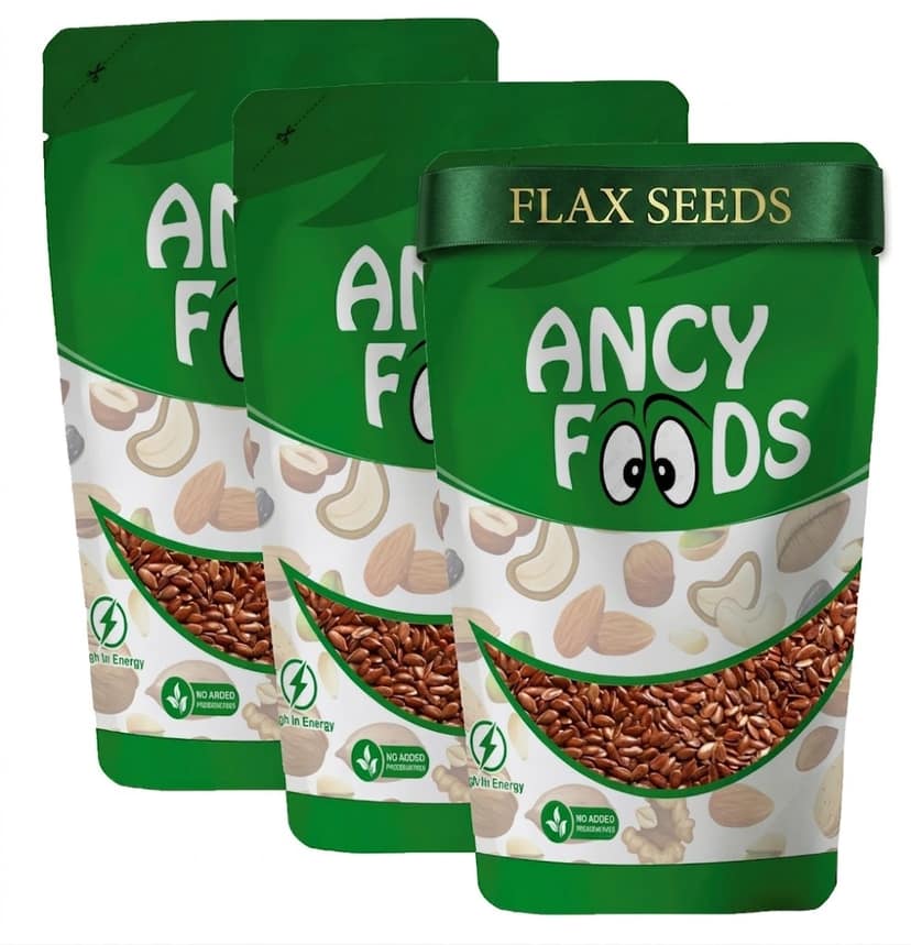 ANCY Alsi Seeds (Flax Seeds) | Healthy Omega-3 Rich Superfood Seeds