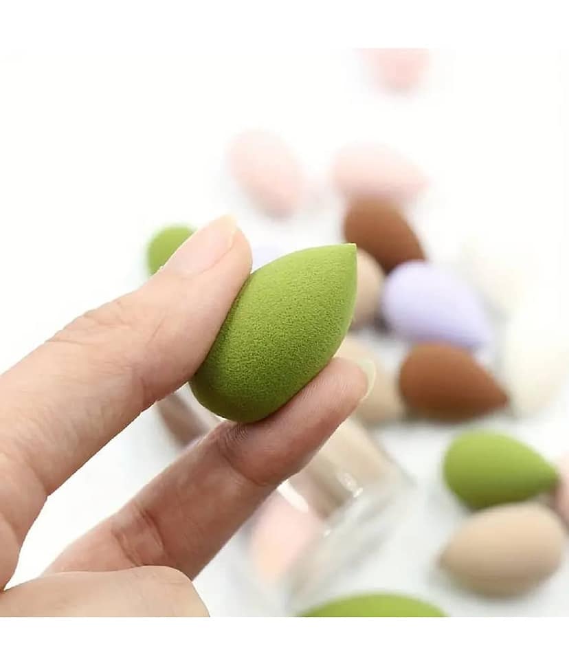 Facejewel Mini Makeup Sponge Blender, Foundation Blending Beauty Sponge (Pack of 5) view 2
