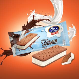 Icecream sandwich vanilla 80mI