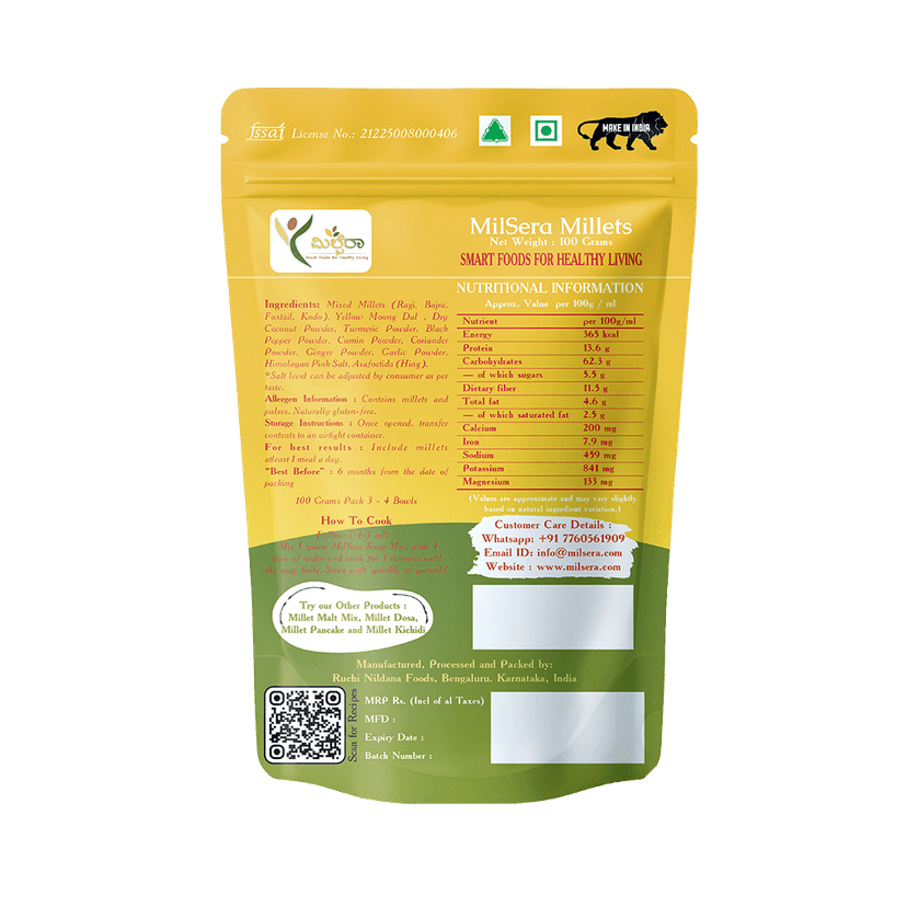 MilSera Millets SOUP MIX 100GMS view 2
