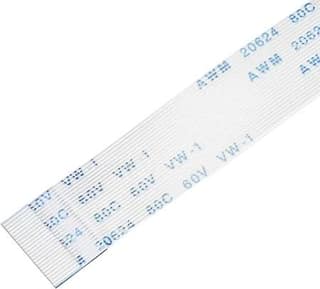 24 Pin 0.5mm Pitch 300mm Same Side Connection FFC Ribbon Flexible Flat Cable