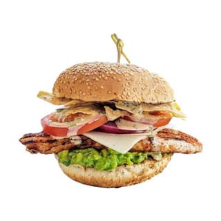 Mexican Chicken Burger (Half)