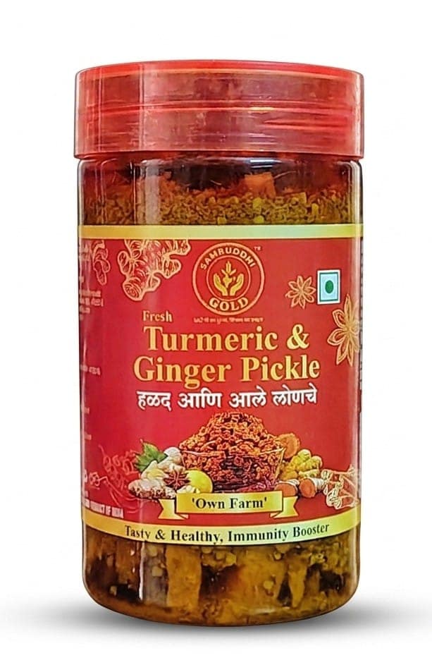 Samruddhi Gold Turmeric & Ginger Pickle