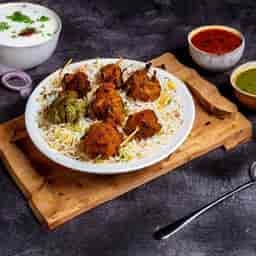Chicken Kabab Biryani