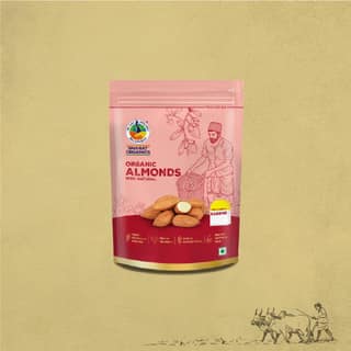 Organic Kashmiri Almonds - Bharat Organics