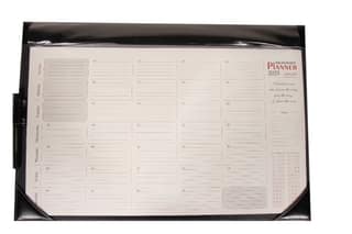 Sukeshcraft Desktop Table Planner Calendar Size 22x 15 Inch. January 2025 to December -Black